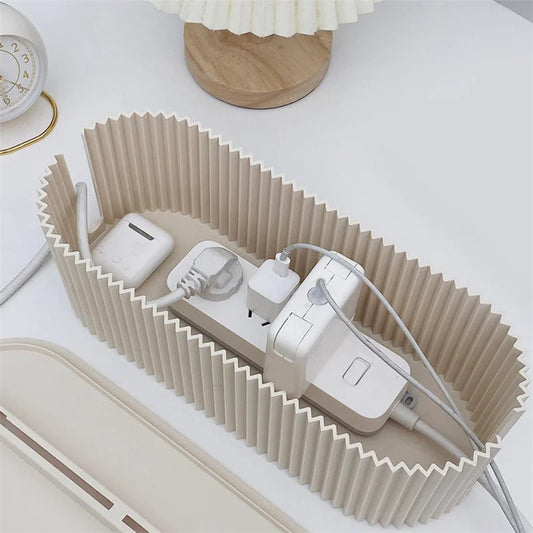 Boîte de Rangement pour Câbles et Prises